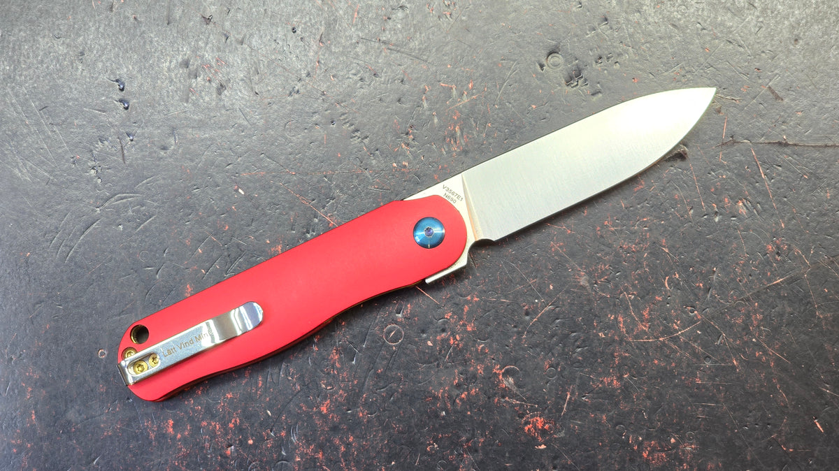 Kizer Latt Vind Mini (Iron Man) Alum Handle N690 Blade
