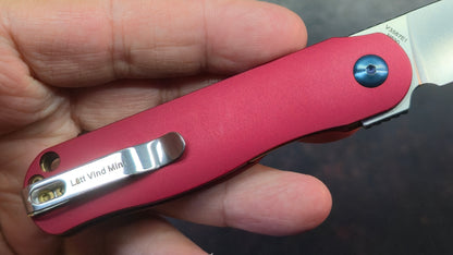 Kizer Latt Vind Mini (Iron Man) Alum Handle N690 Blade