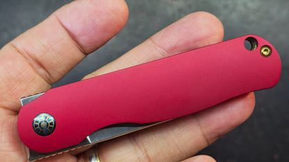 Kizer Latt Vind Mini (Iron Man) Alum Handle N690 Blade