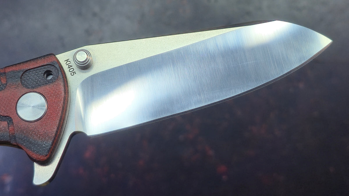 Kizer Ki405 G10 Titanium Handle S35VN Blade