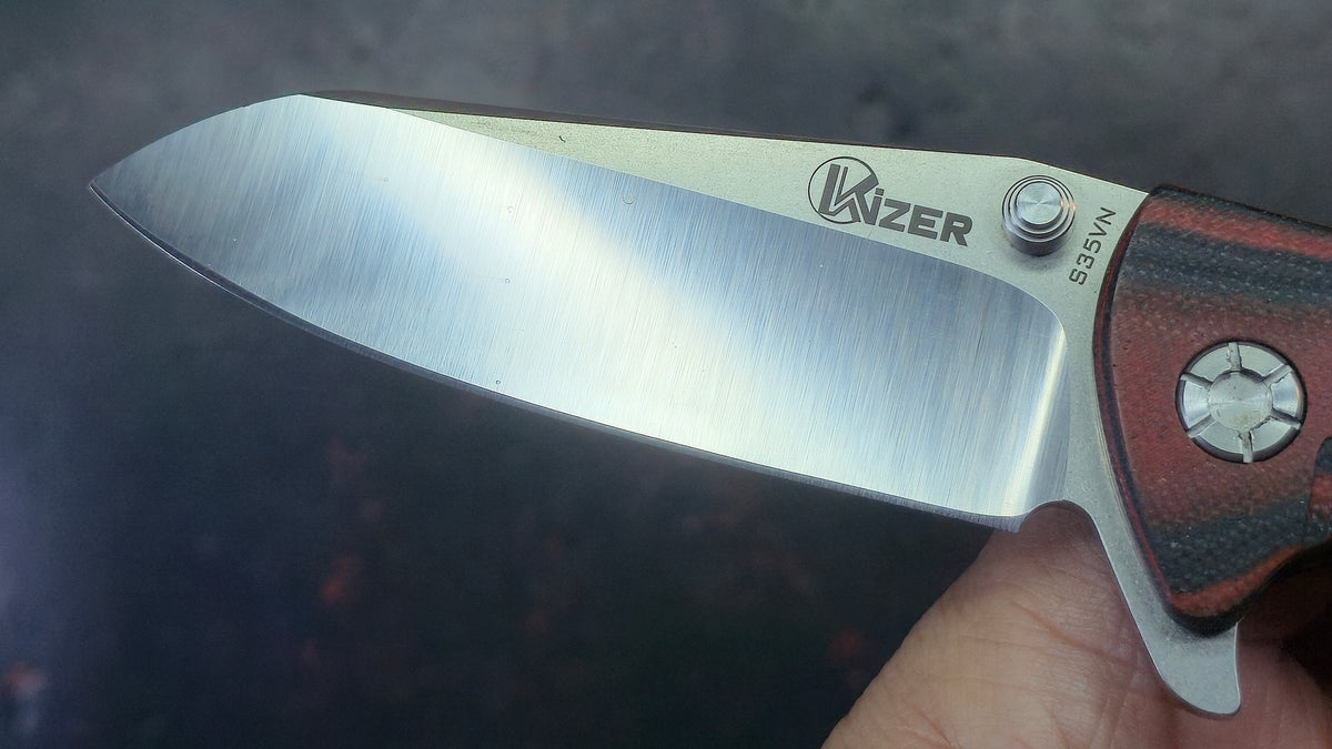 Kizer Ki405 G10 Titanium Handle S35VN Blade