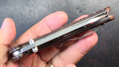 Kizer Ki405 G10 Titanium Handle S35VN Blade