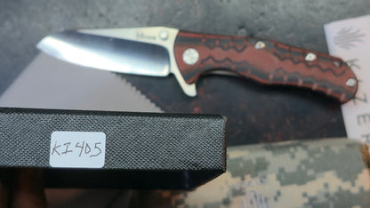 Kizer Ki405 G10 Titanium Handle S35VN Blade