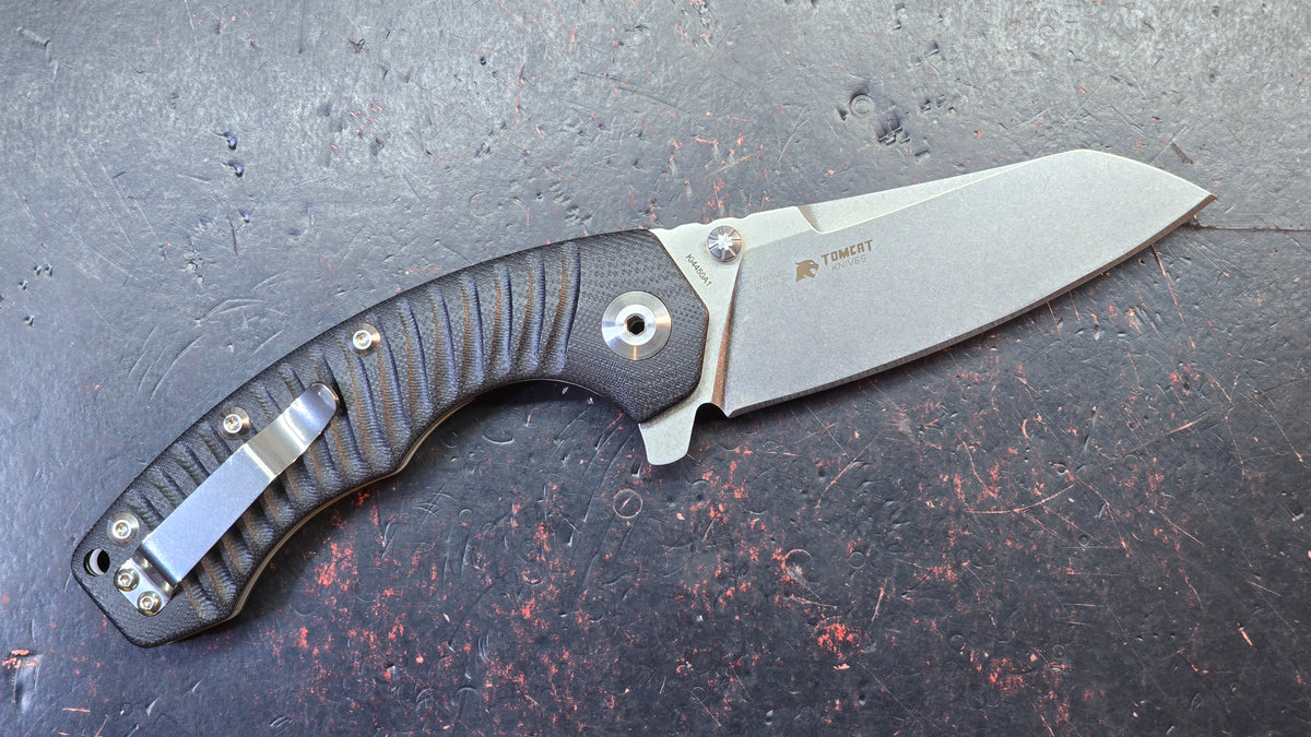 Kizer Ki4450A1 G10 Titanium Handle S35VN Blade