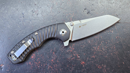 Kizer Ki4450A1 G10 Titanium Handle S35VN Blade