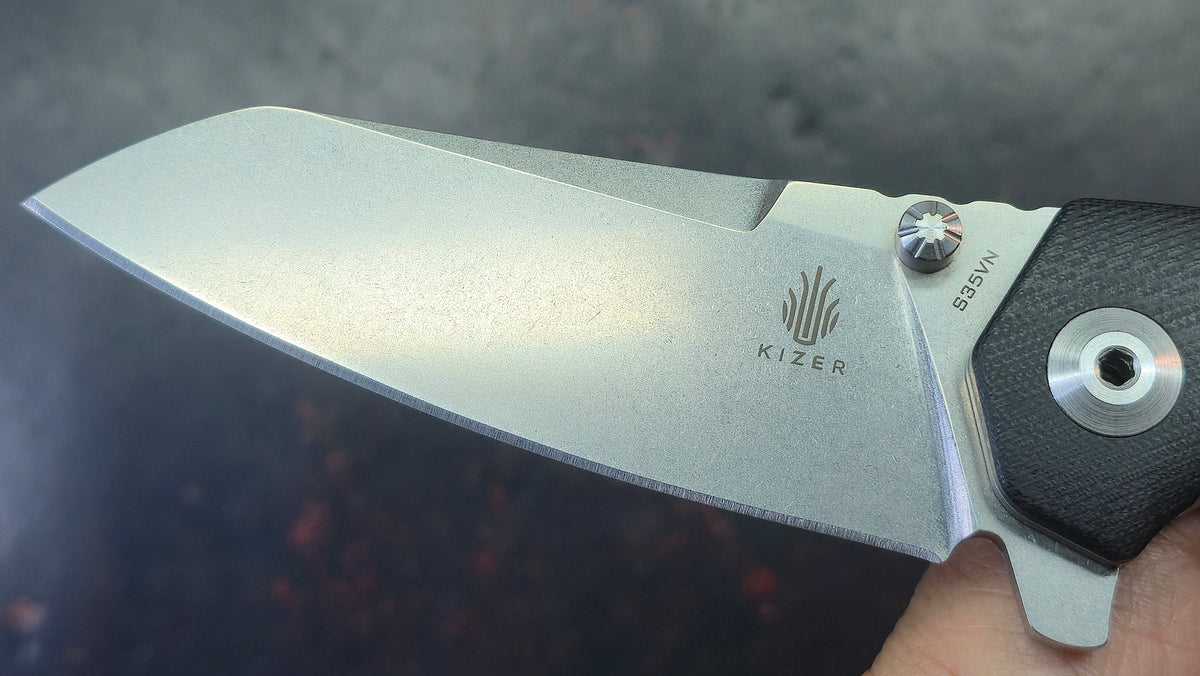 Kizer Ki4450A1 G10 Titanium Handle S35VN Blade
