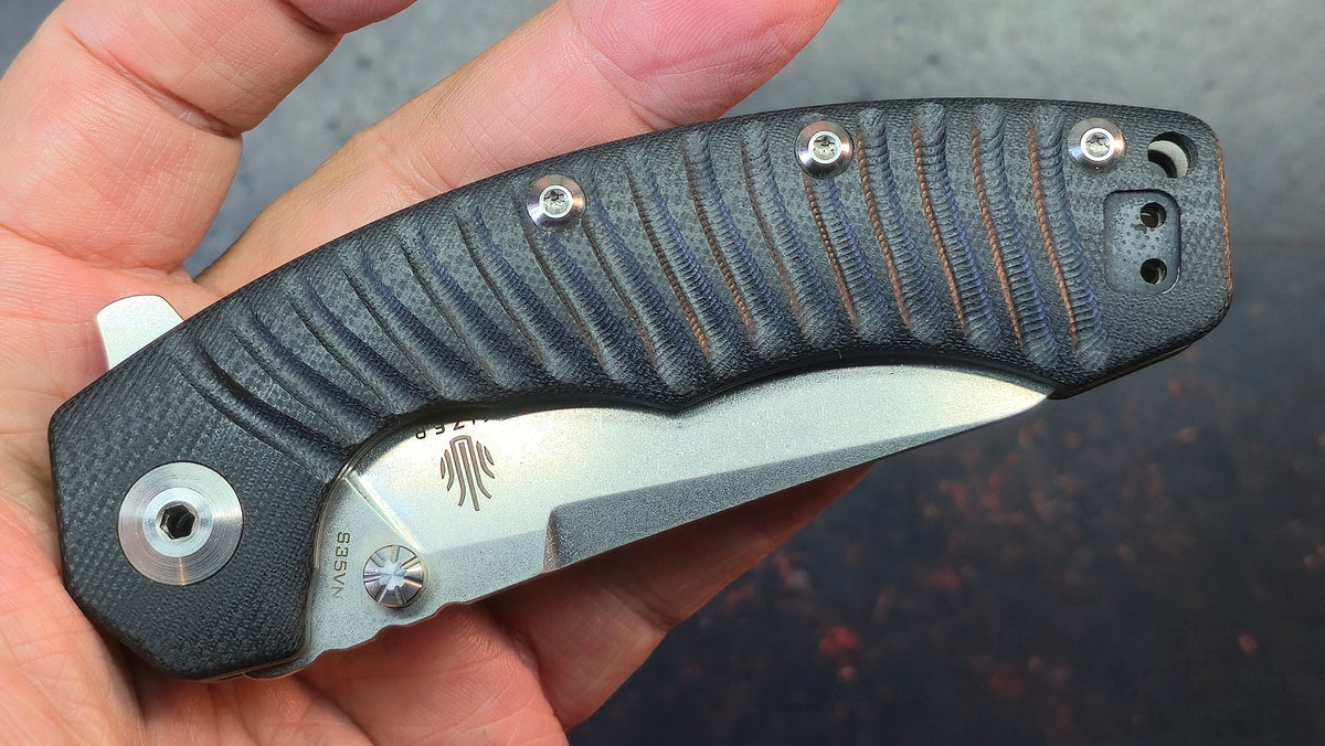 Kizer Ki4450A1 G10 Titanium Handle S35VN Blade