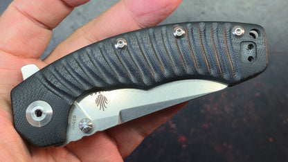 Kizer Ki4450A1 G10 Titanium Handle S35VN Blade