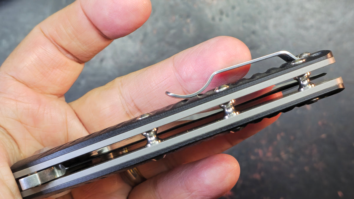 Kizer Ki4450A1 G10 Titanium Handle S35VN Blade