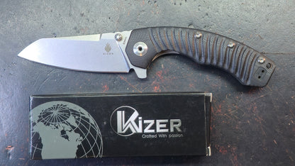 Kizer Ki4450A1 G10 Titanium Handle S35VN Blade