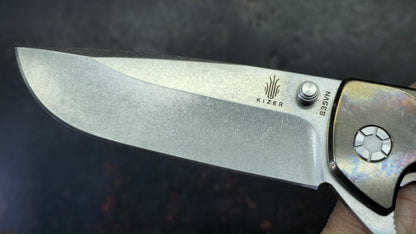 Kizer Ki4426 Titanium Handle S35VN Blade
