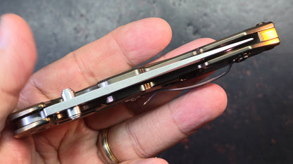 Kizer Ki4426 Titanium Handle S35VN Blade
