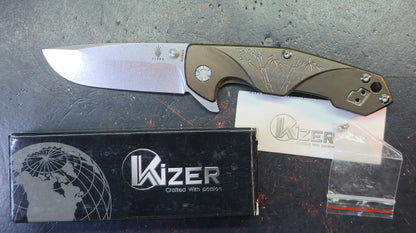Kizer Ki4426 Titanium Handle S35VN Blade
