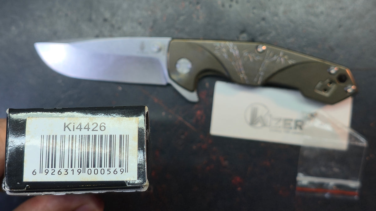 Kizer Ki4426 Titanium Handle S35VN Blade