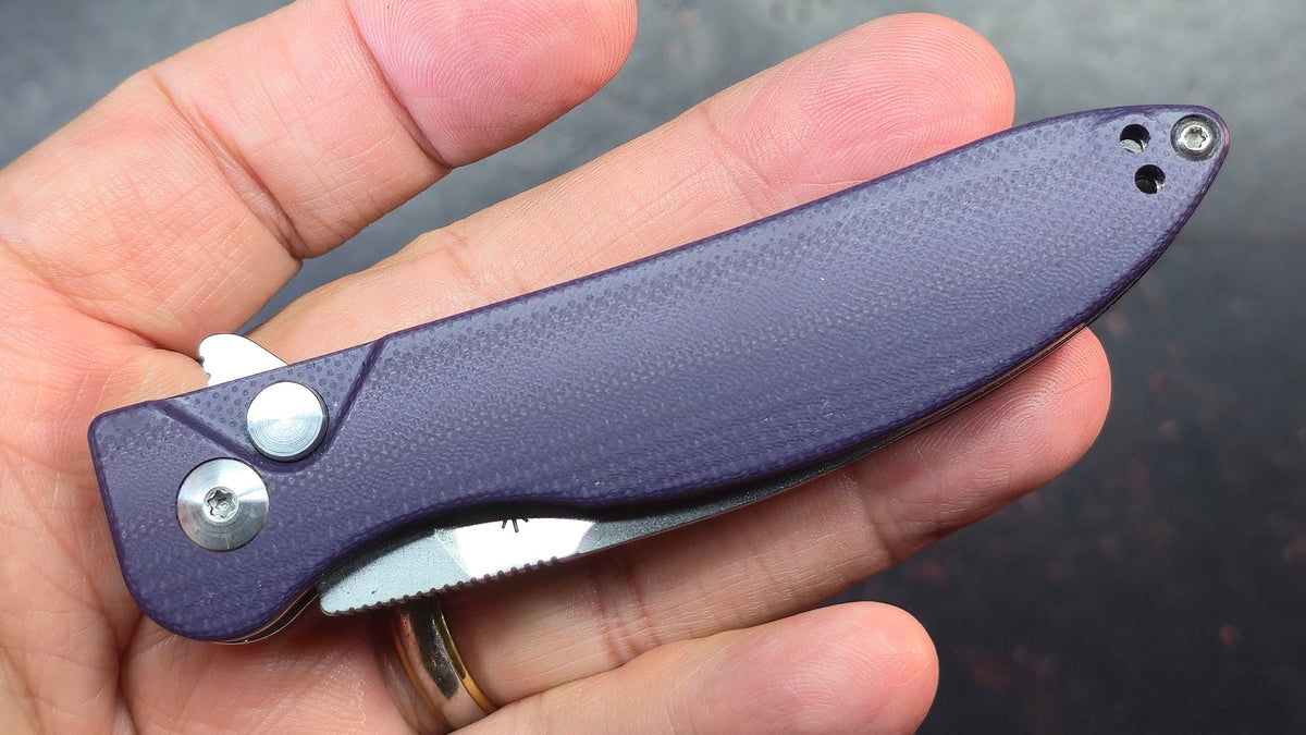 Kizer Sway Back G10 Handle N690 Blade