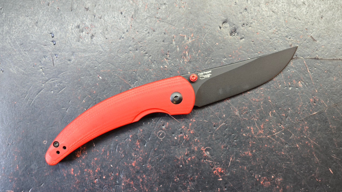 Kizer Chili Pepper G10 Handle 154CM Blade