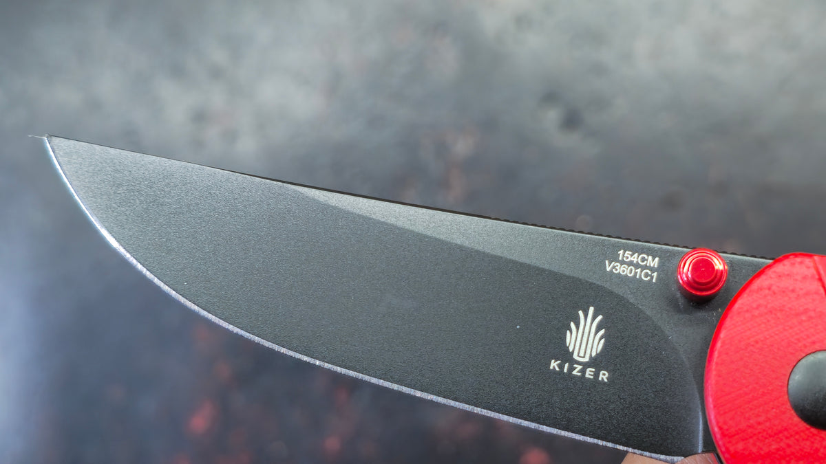 Kizer Chili Pepper G10 Handle 154CM Blade