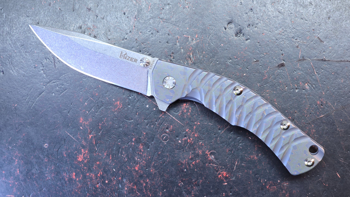 Kizer Ki4443Ti2 Titanium Handle S35VN Blade