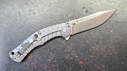 Kizer Ki4443Ti2 Titanium Handle S35VN Blade