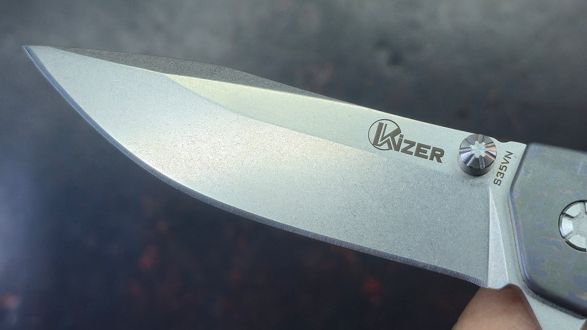 Kizer Ki4443Ti2 Titanium Handle S35VN Blade
