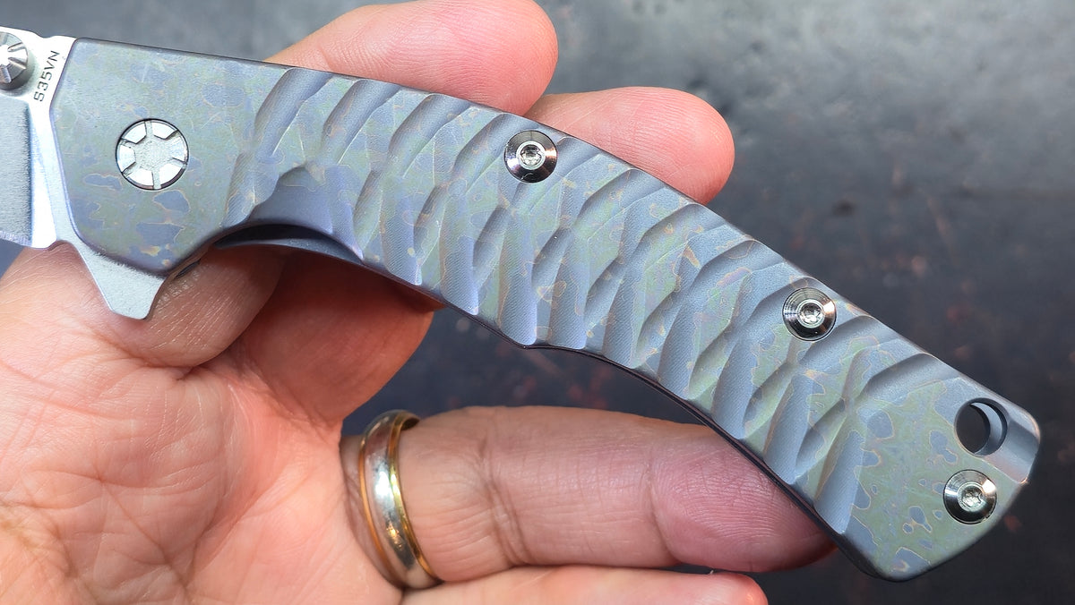 Kizer Ki4443Ti2 Titanium Handle S35VN Blade