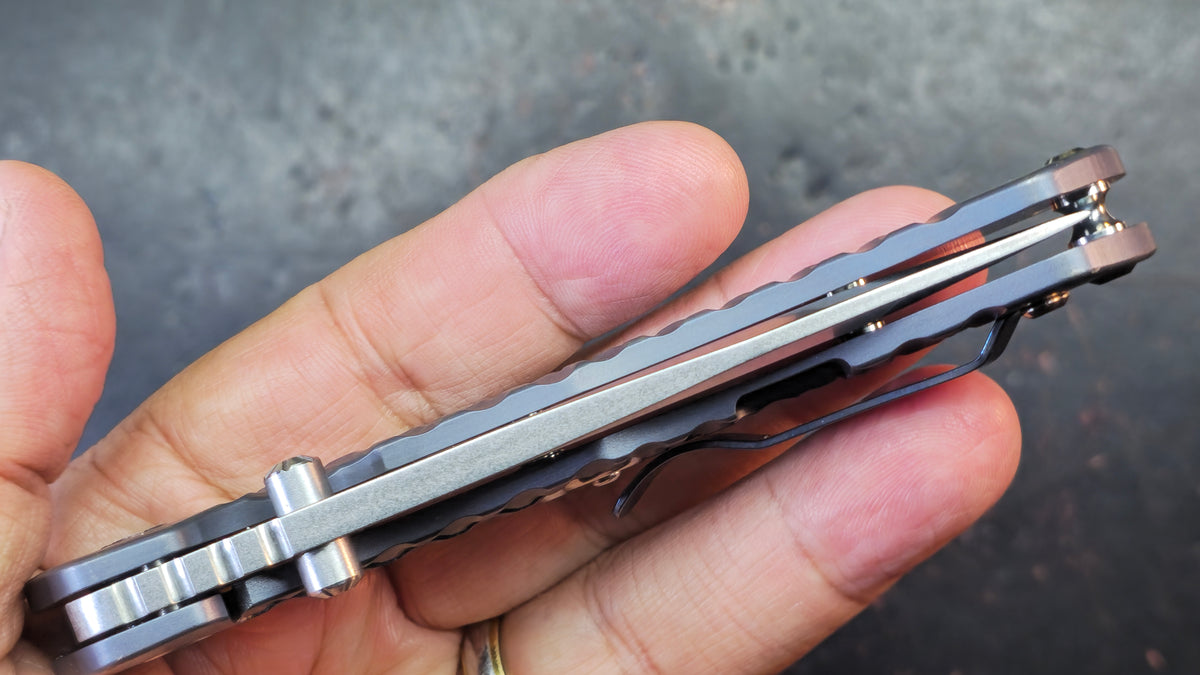 Kizer Ki4443Ti2 Titanium Handle S35VN Blade