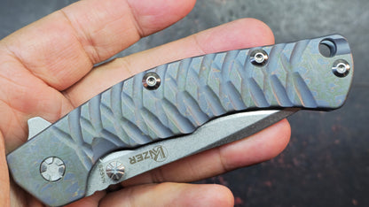 Kizer Ki4443Ti2 Titanium Handle S35VN Blade