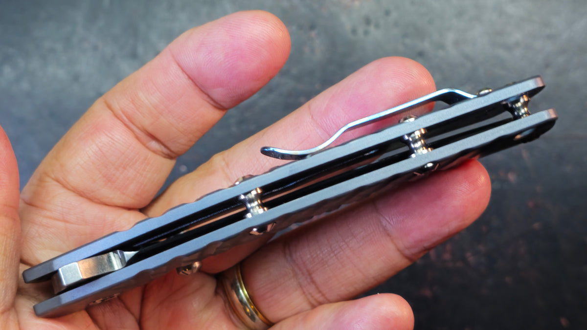 Kizer Ki4443Ti2 Titanium Handle S35VN Blade