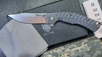 Kizer Ki4443Ti2 Titanium Handle S35VN Blade