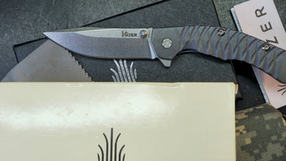 Kizer Ki4443Ti2 Titanium Handle S35VN Blade