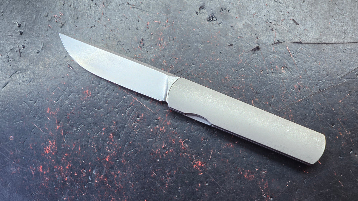 Mocenary Vision MK-33 SW or DLC Titanium Handle M390 Blade