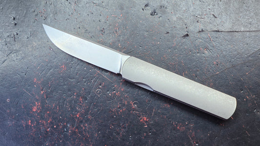 Mocenary Vision MK-33 SW or DLC Titanium Handle M390 Blade