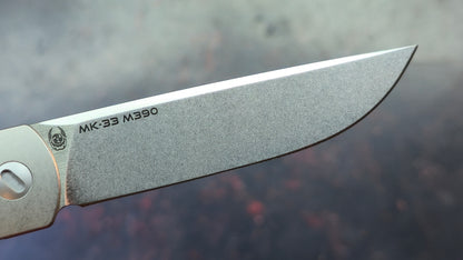 Mocenary Vision MK-33 SW or DLC Titanium Handle M390 Blade