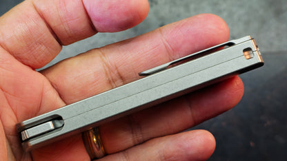 Mocenary Vision MK-33 SW or DLC Titanium Handle M390 Blade