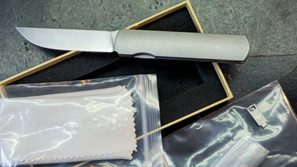 Mocenary Vision MK-33 SW or DLC Titanium Handle M390 Blade