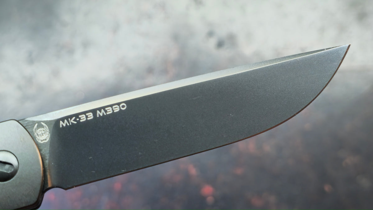 Mocenary Vision MK-33 SW or DLC Titanium Handle M390 Blade