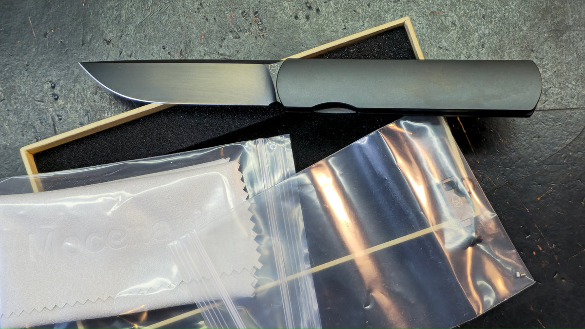 Mocenary Vision MK-33 SW or DLC Titanium Handle M390 Blade