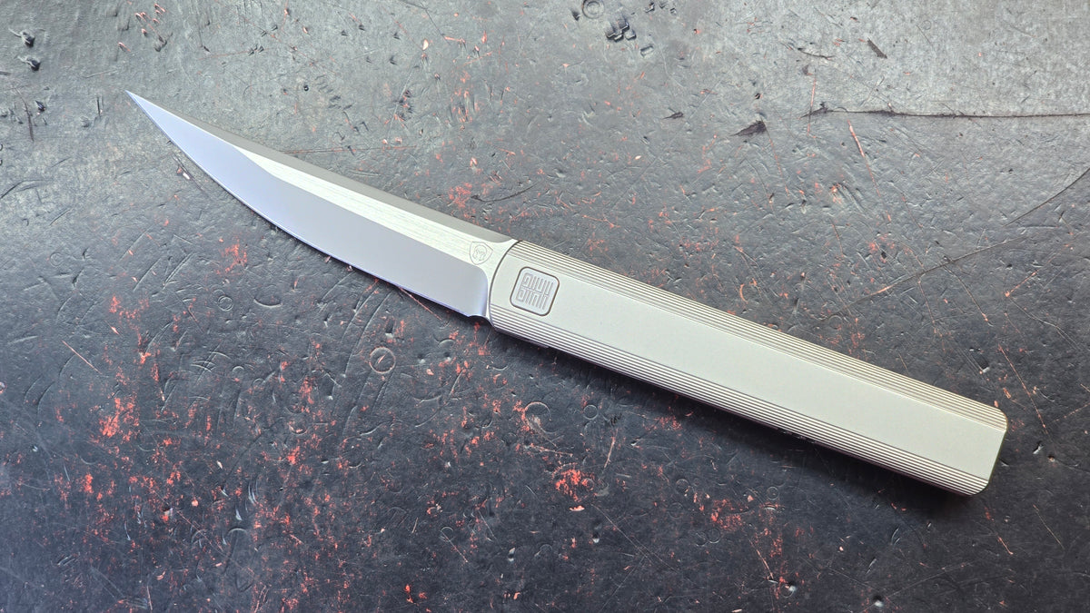 Mocenary MK-28D NANO or DLC Titanium Handle M390 Blade