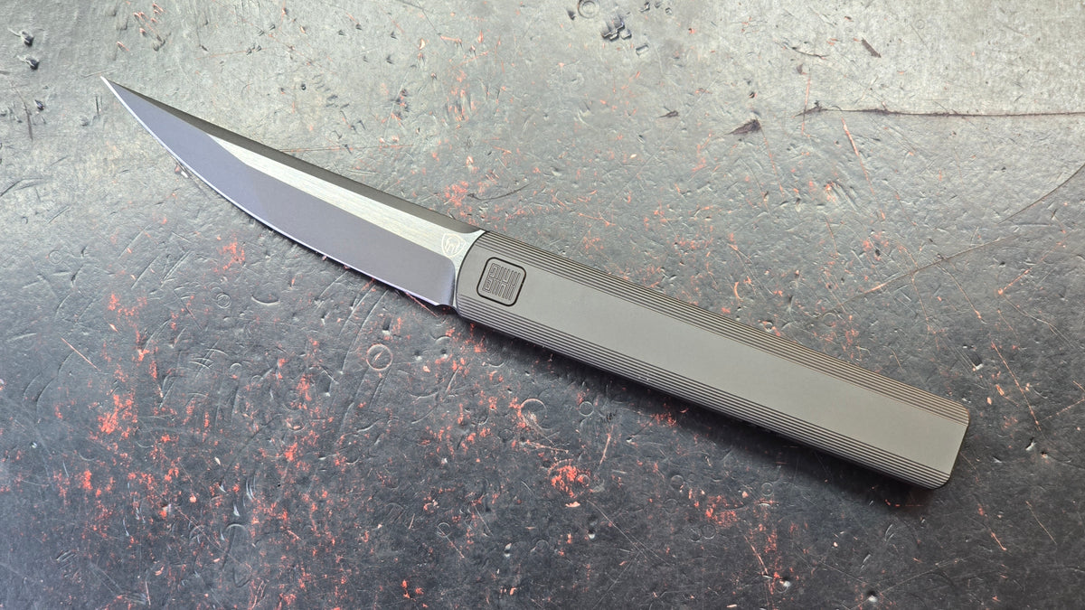 Mocenary MK-28D NANO or DLC Titanium Handle M390 Blade