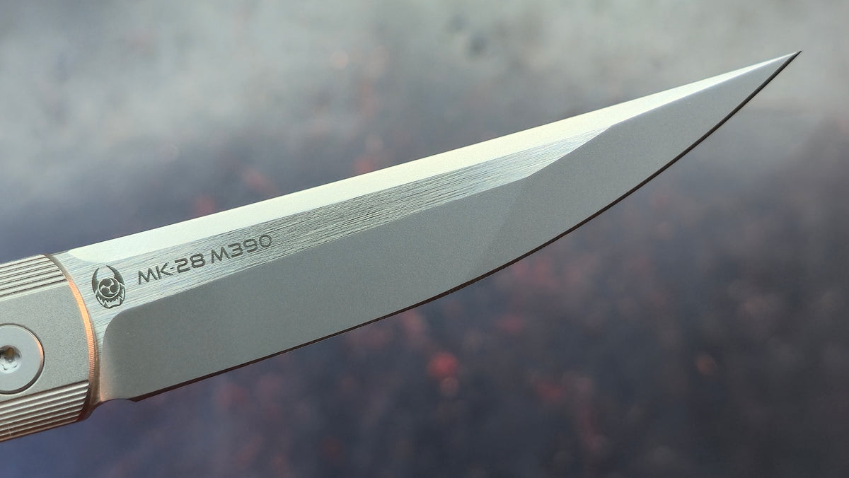 Mocenary MK-28D NANO or DLC Titanium Handle M390 Blade