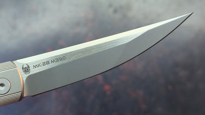 Mocenary MK-28D NANO or DLC Titanium Handle M390 Blade