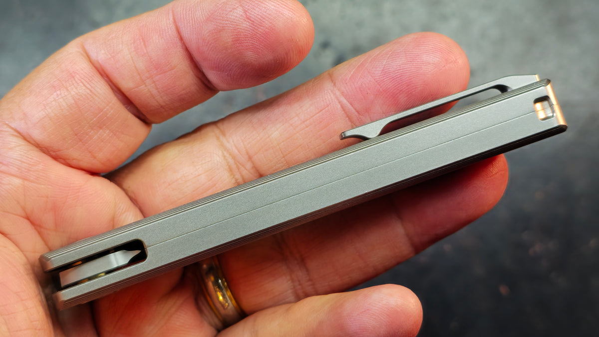 Mocenary MK-28D NANO or DLC Titanium Handle M390 Blade