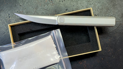 Mocenary MK-28D NANO or DLC Titanium Handle M390 Blade