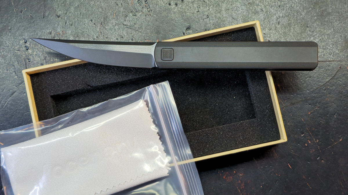 Mocenary MK-28D NANO or DLC Titanium Handle M390 Blade
