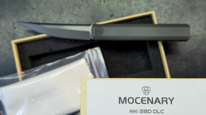 Mocenary MK-28D NANO or DLC Titanium Handle M390 Blade