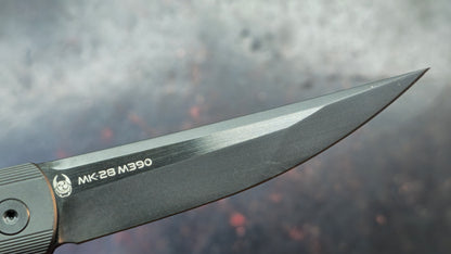 Mocenary MK-28D NANO or DLC Titanium Handle M390 Blade