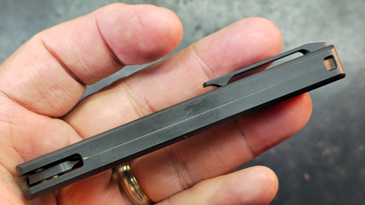 Mocenary MK-28D NANO or DLC Titanium Handle M390 Blade