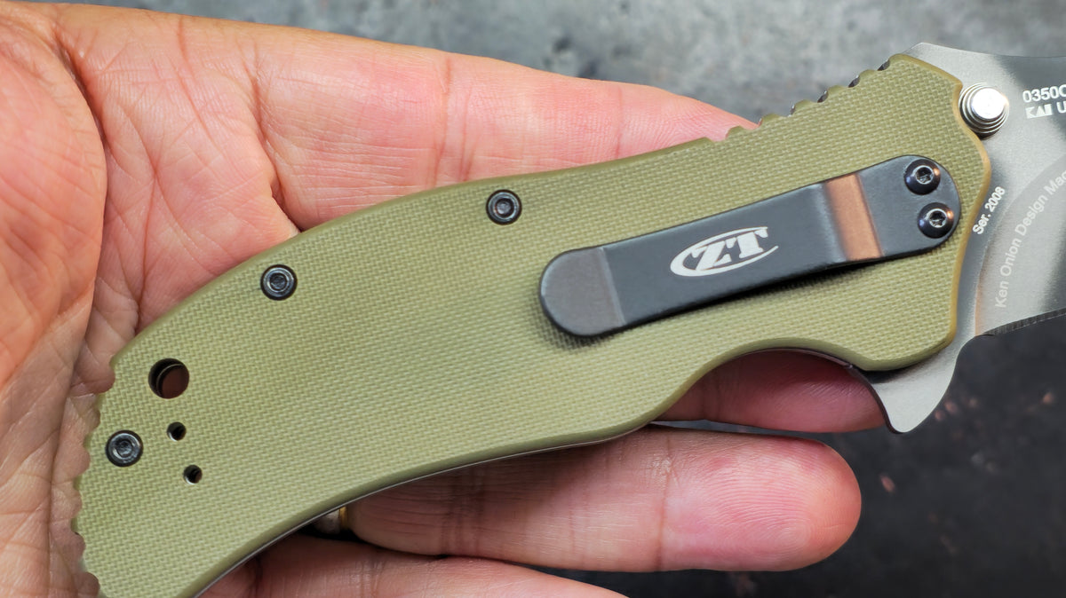ZERO TOLERANCE ZT0350 G10 Handle Magnacut Blade