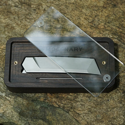 Mocenary MK-05(A) Mortise & Tenon Titanium Handle M390 Blade