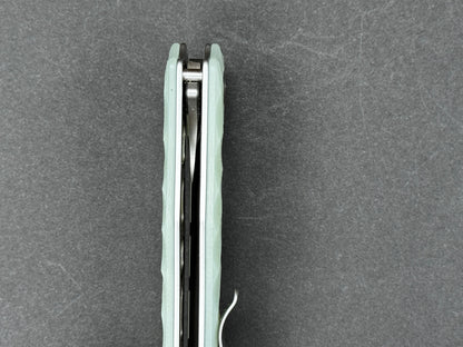 CIVIVI Spiny Dogfish (C22006-2) Folding, Liner Lock , 14C28N, Satin, Wharncliff, Plain Edge, Flat Grind, Handle: G10/Jade, (NEW - OPEN BOX)